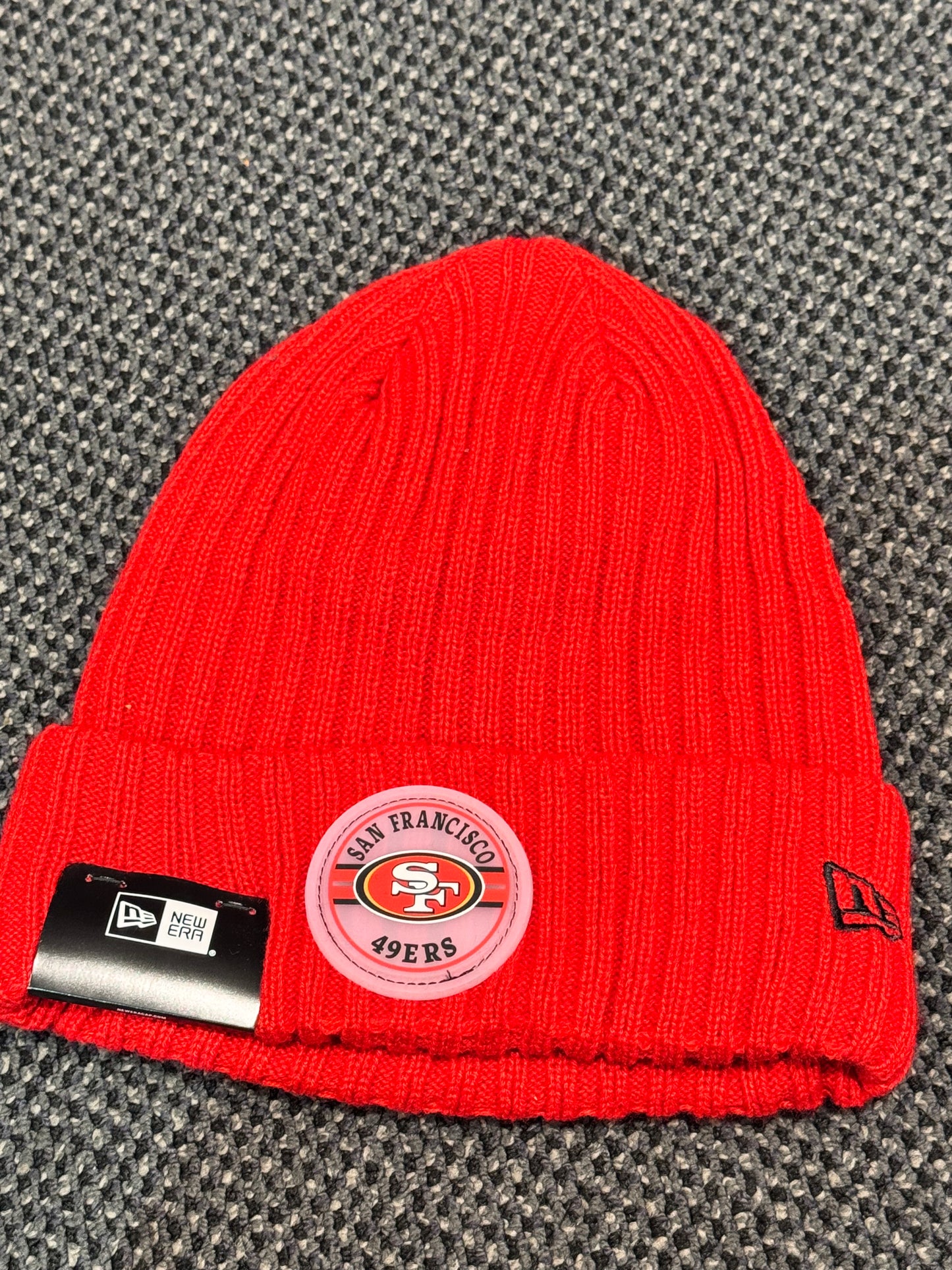 49ERS NEW ERA BEANIE