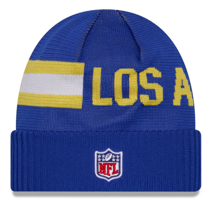 LA RAMS 2024 Cold Weather Tech Knit Beanie