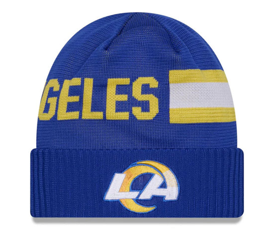 LA RAMS 2024 Cold Weather Tech Knit Beanie